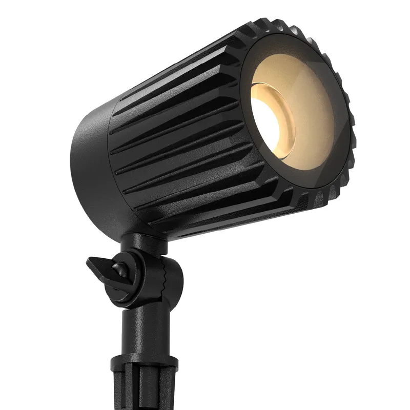 Scope LED Landscape Spotlight, Low Voltage, Adjustable Beam Angle, Selectable CCT, 400 Lumens — Sunco Lighting LED Bollards & Pathway Lights  2700K