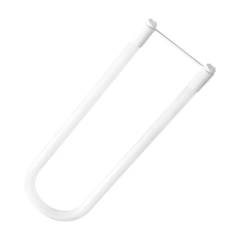 T8 U-Shaped LED Tube, 2ft, Frosted, Plug & Play, Hybrid Type A+B, 13W, Single/Double Ended, 2000 Lumens — Sunco Lighting LED Downlights 13.0W 3000K