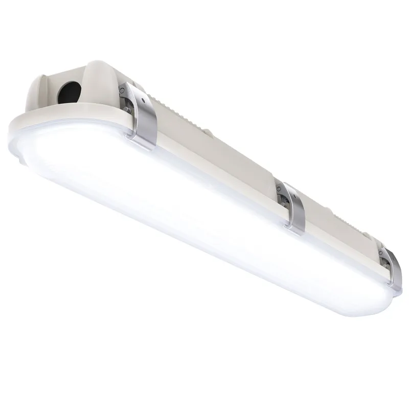 2ft LED Vapor Tight Fixture, 25W/20W/15W, Selectable Wattage & CCT , 3250 Lumens — Sunco Lighting LED Linear Lights 25.0W 3000K
