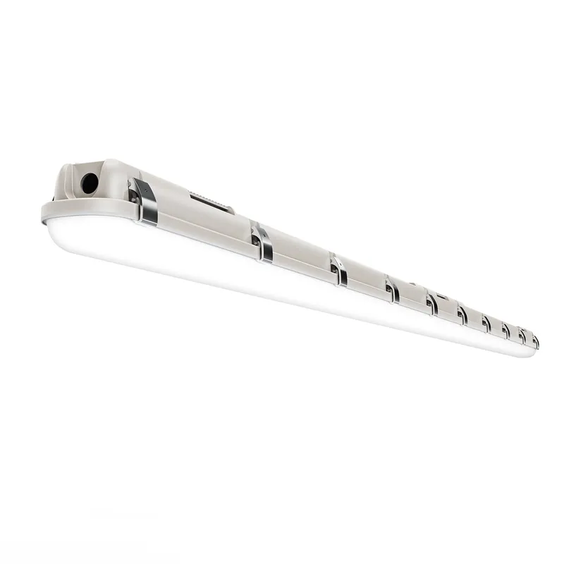 8ft LED Vapor Tight Fixture, 90W/75W/60W, Selectable Wattage & CCT, 11700 Lumens — Sunco Lighting LED Linear Lights 90.0W 3000K