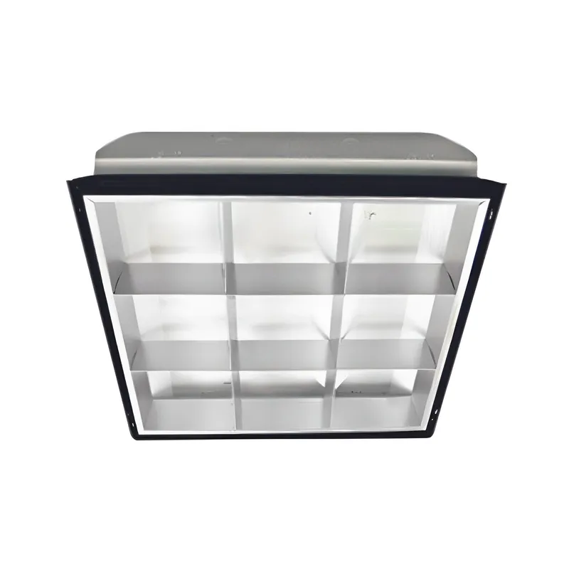 2x2 T8 LED Ready Parabolic Troffer, Non-Shunted, Single/Double Ended — Sunco Lighting LED Troffers & Panels  