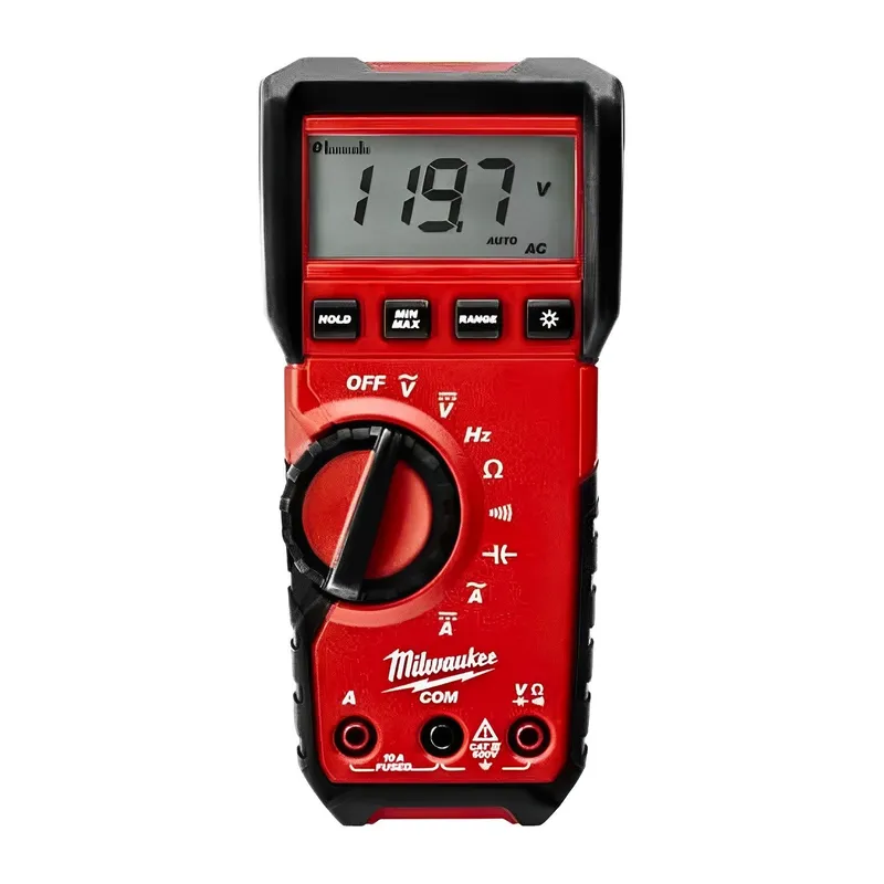 Milwaukee Digital Multimeter, 10A/600V, 6000 Display Counts, 40 Mohms — Sunco Lighting LED Lighting Controls  