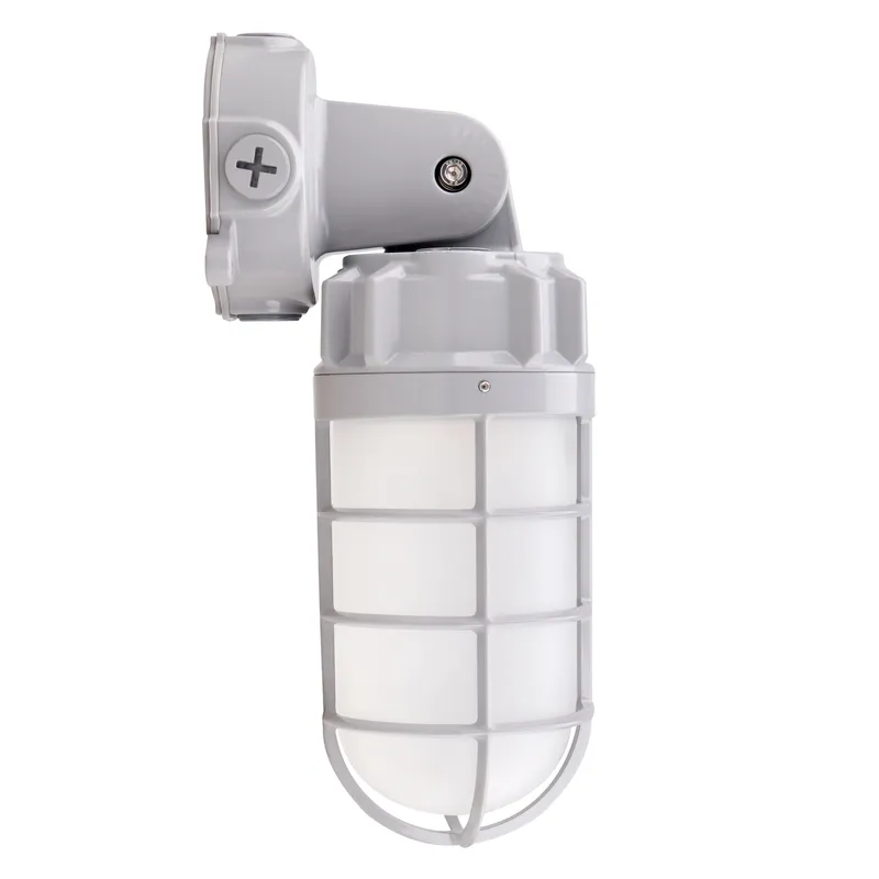 LED Vapor Tight Jelly Jar, Ceiling & Wall Mount, 21W, 2500 Lumens — Sunco Lighting LED Wall Lights 21.0W 5000K