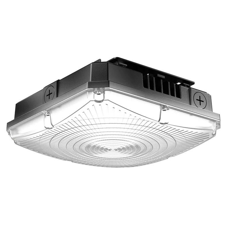 LED Canopy Light, 40W, 5800 Lumens — Sunco Lighting LED Post Top Lights 40.0W 4000K