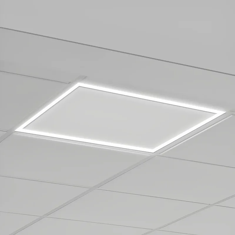 LED Grid Frame Ceiling Light, 40W/30W/20W, 2x2, Selectable Wattage & CCT, 5000 Lumens — Sunco Lighting LED Troffers & Panels 40.0W 3000K
