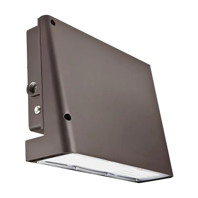LED Slim Wall Pack, Full Cutoff, 26W, Selectable Wattage, 3900 Lumens — Sunco Lighting LED Wall Lights 26.0W 3000K