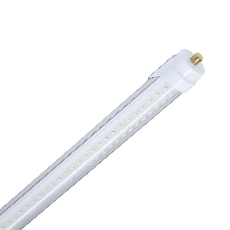T8 LED Tube, 8ft, FA8 Base, Clear, Bypass, Type B, 40W, Double Ended, 5000 Lumens — Sunco Lighting LED Downlights 40.0W 5000K