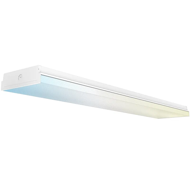 LED Prisma Wraparound, 60W, 4ft x 8in, Selectable CCT, 7200 Lumens — Sunco Lighting LED Linear Lights 60.0W 4000K