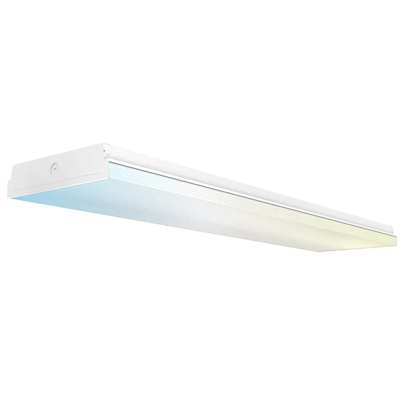 LED Prisma Wraparound, 72W, 4ft x 11in, Selectable CCT, 8500 Lumens — Sunco Lighting LED Linear Lights 72.0W 4000K