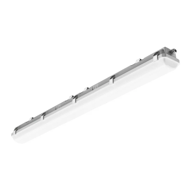 4ft LED Vapor Tight Fixture, 50W/40W/30W, Selectable Wattage & CCT, 6500 Lumens — Sunco Lighting LED Linear Lights 50.0W 3000K