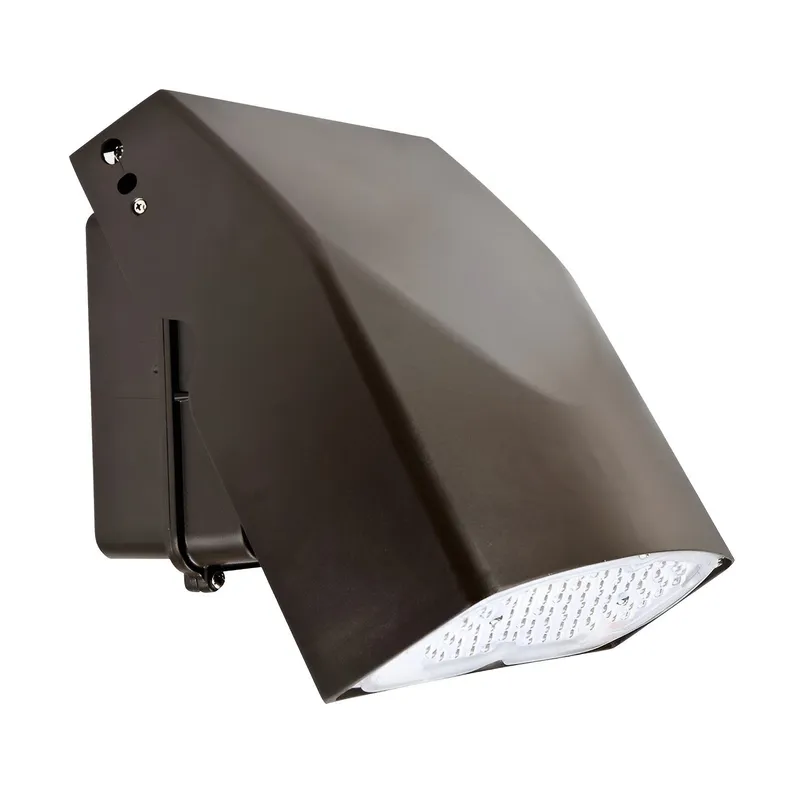LED Slim Wall Pack, Adjustable, 40W, Dimmable, 5300 Lumens — Sunco Lighting LED Wall Lights 40.0W 4000K
