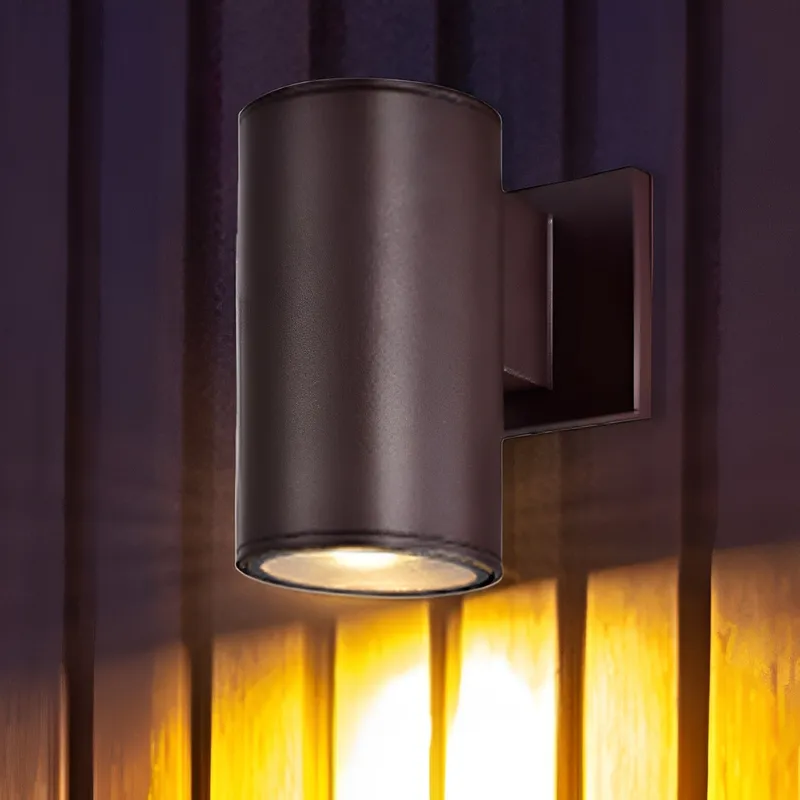 LED Rubbed Bronze Wall Sconce, 9W, Adam, 700 Lumens — Sunco Lighting LED Wall Lights 9.0W 3000K