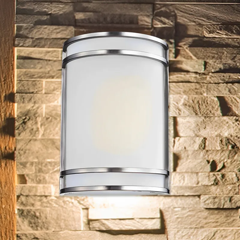 LED Satin Nickel Wall Sconce, 15W, Levina, 1100 Lumens — Sunco Lighting LED Wall Lights 15.0W 3000K