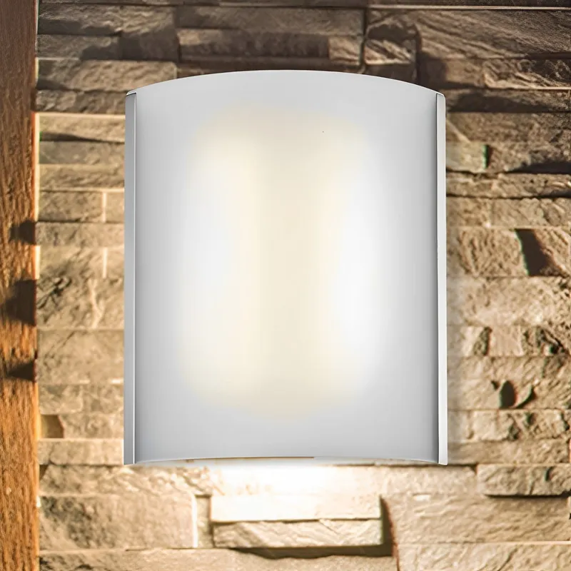 LED Satin Nickel Wall Sconce, 14W, Lumina, 1000 Lumens — Sunco Lighting LED Wall Lights 14.0W 3000K