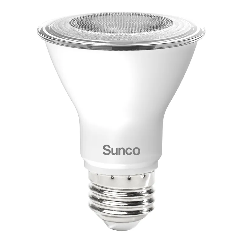PAR20 LED Bulb, High Brightness, 800 Lumens — Sunco Lighting LED Lighting Controls 7.0W 2700K