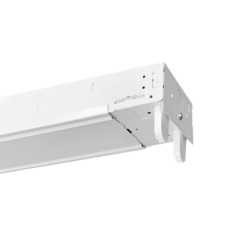 8ft T8 LED Ready Strip Light Fixture, 4-Lamp, Non-Shunted, Single/Double Ended — Sunco Lighting LED Linear Lights  