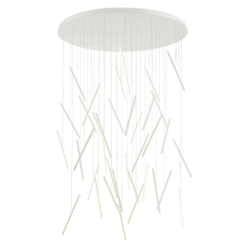 Chute 50-in Multi Pendant — Kuzco Lighting LED Landscape Lights  3000K