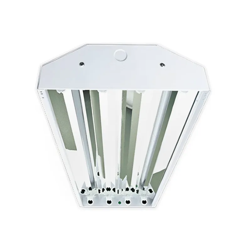 LED T8 Ready Horizon High Bay Fixture, 4-Lamp, Non-Shunted, Single/Double Ended — Sunco Lighting LED Linear Lights  