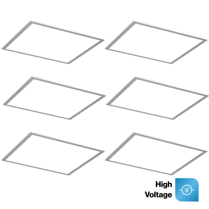 LED 2x2 Ceiling Panel Light, 40W/36W/30W, 120-347V, Selectable Wattage & CCT, 5200 Lumens — Sunco Lighting LED Troffers & Panels 40.0W 3500K
