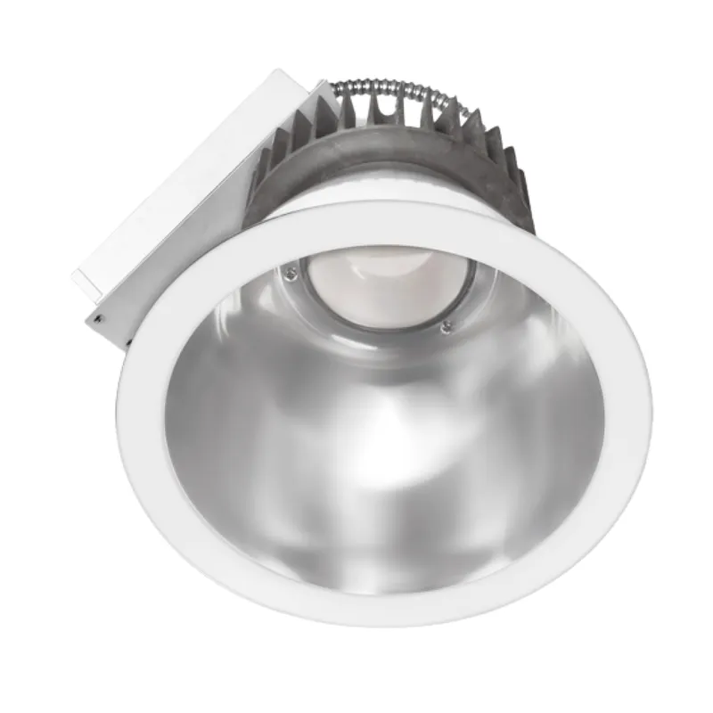 Commercial Recessed LED Retrofit Lighting, 10 Inch, 40W, 4000 Lumens — Sunco Lighting LED Downlights 40.0W 3000K