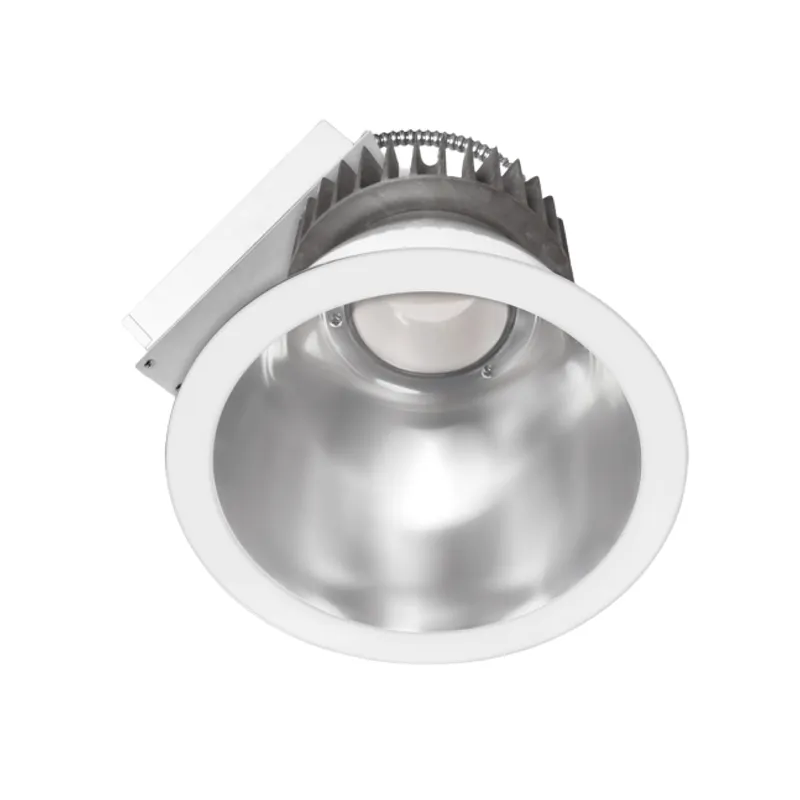 Commercial Recessed LED Retrofit Lighting, 8 Inch, 40W, 4000 Lumens — Sunco Lighting LED Downlights 40.0W 3000K