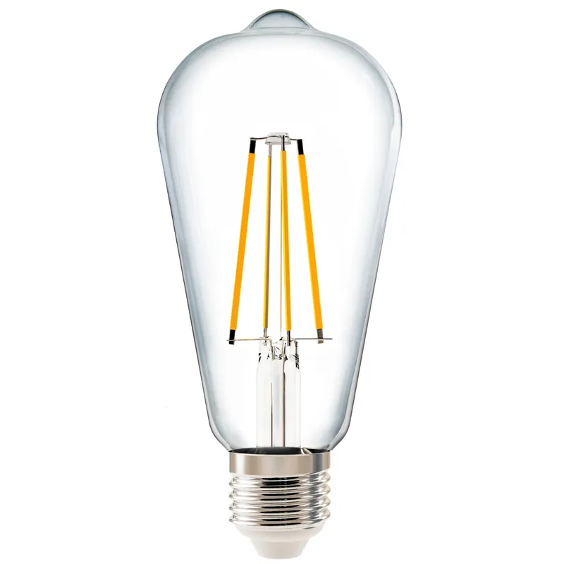 Ultra-Bright ST64 LED Bulb, Filament, 1500 Lumens — Sunco Lighting LED Wall Lights 13.0W 2700K