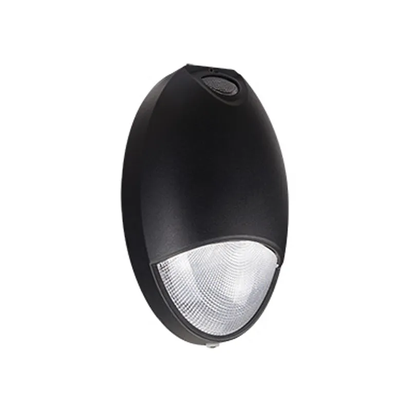 LED Outdoor Emergency Light, Dusk To Dawn Photocell, 12W, 1000 Lumens — Sunco Lighting LED Wall Lights 12.0W 6000K