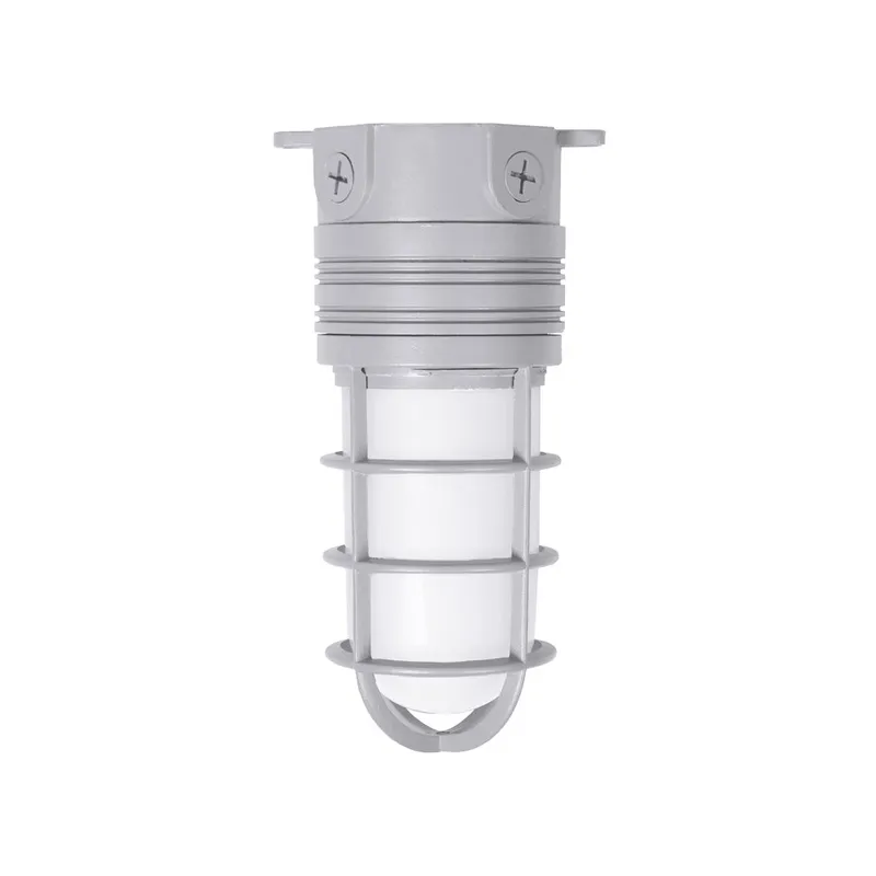 LED Vapor Tight Jelly Jar, Ceiling Mount, 14W, 900 Lumens — Sunco Lighting LED Post Top Lights 14.0W 4000K