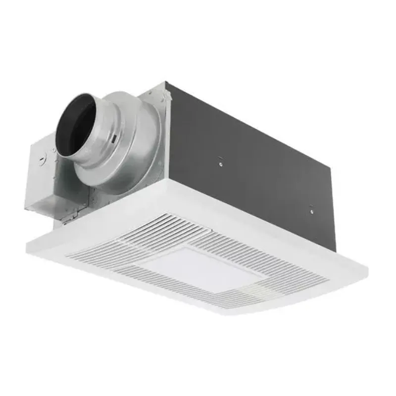 Panasonic WhisperWarm DC, Ceiling Exhaust Fan, Heater, LED Light, 50/80/110 CFM — Sunco Lighting LED Post Top Lights 10.0W 