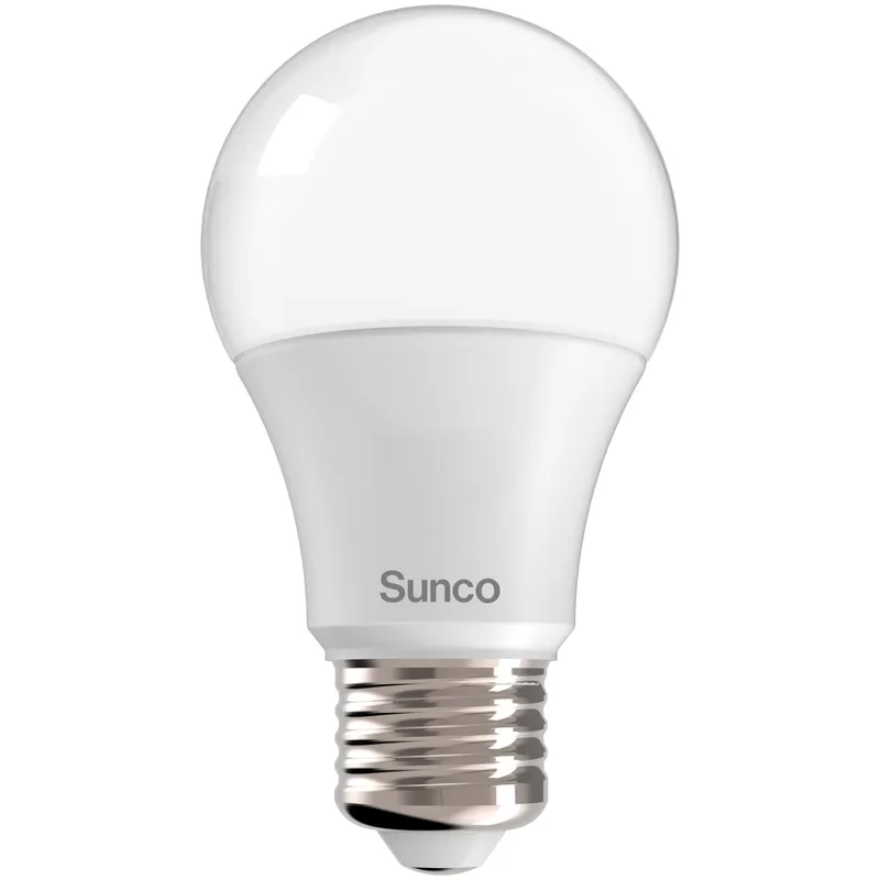 A19 LED Bulb, 9W, Non Dimmable, 850 Lumens — Sunco Lighting LED Bulbs & Lamps 9.0W 2700K