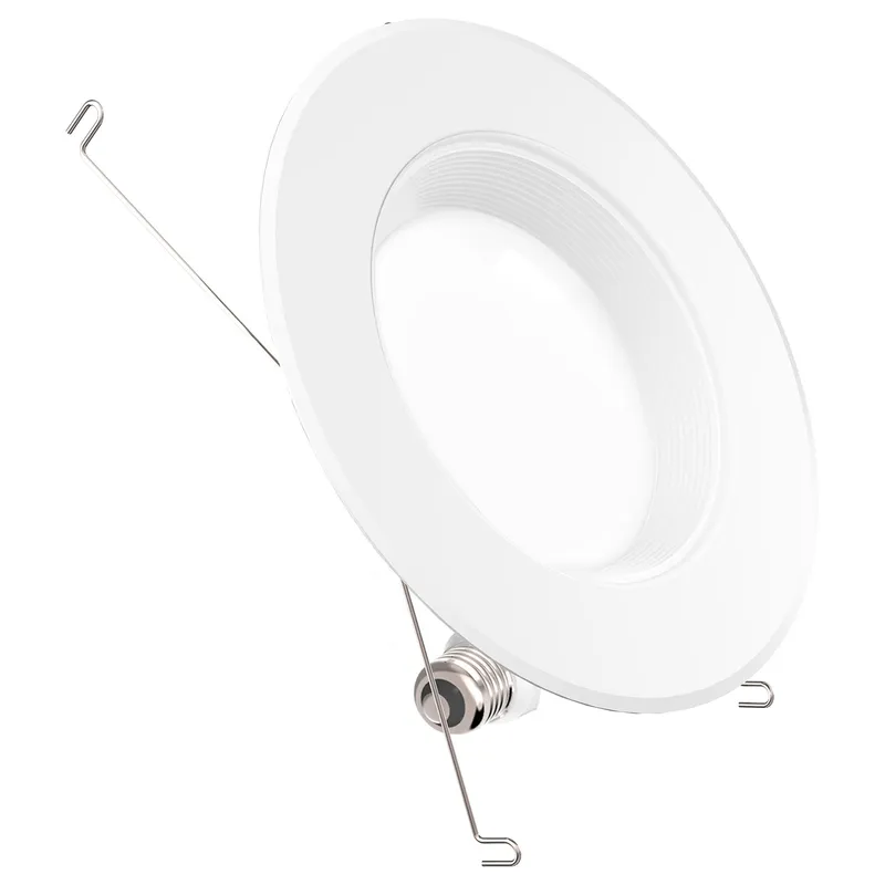 Recessed LED Retrofit Lighting, 5/6 Inch, Baffle, 965 Lumens — Sunco Lighting LED Downlights 13.0W 2700K