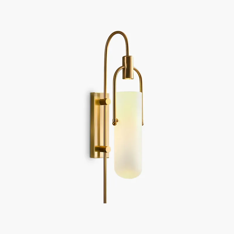 Antizer Modern Arc Glass Wall Lamp for Bedroom — Antizer Lighting LED Wall Lights  