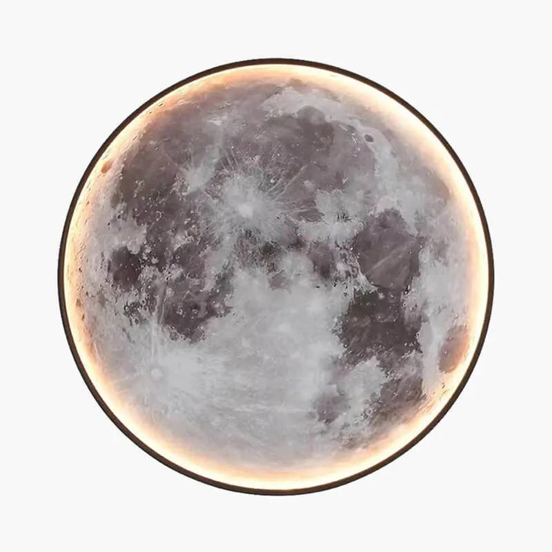 Antizer Moon/Earth Art Mural Wall Lamp — Antizer Lighting LED Wall Lights  3500K