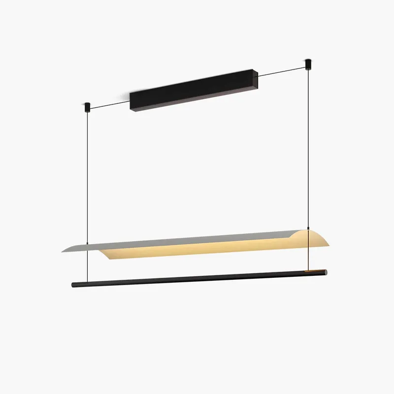 Antizer Minimalist Tile Shape Dining Room Pendant Light — Antizer Lighting LED Linear Lights  