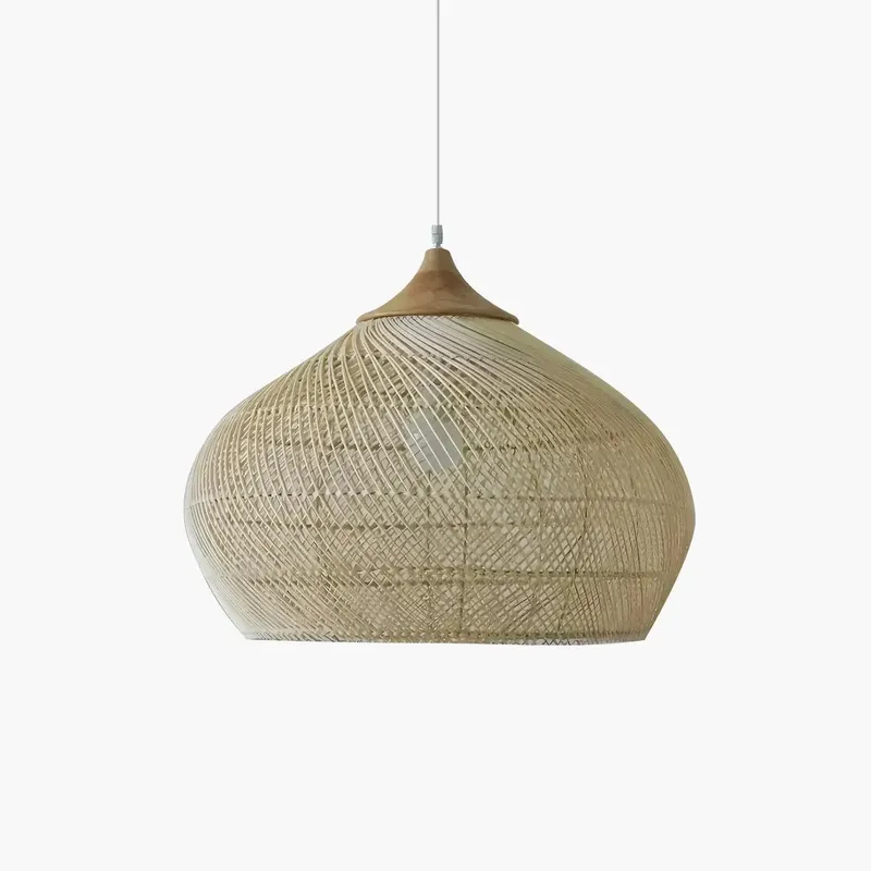 Antizer Rattan Lantern Pendant Light for Dining Room — Antizer Lighting LED Landscape Lights  