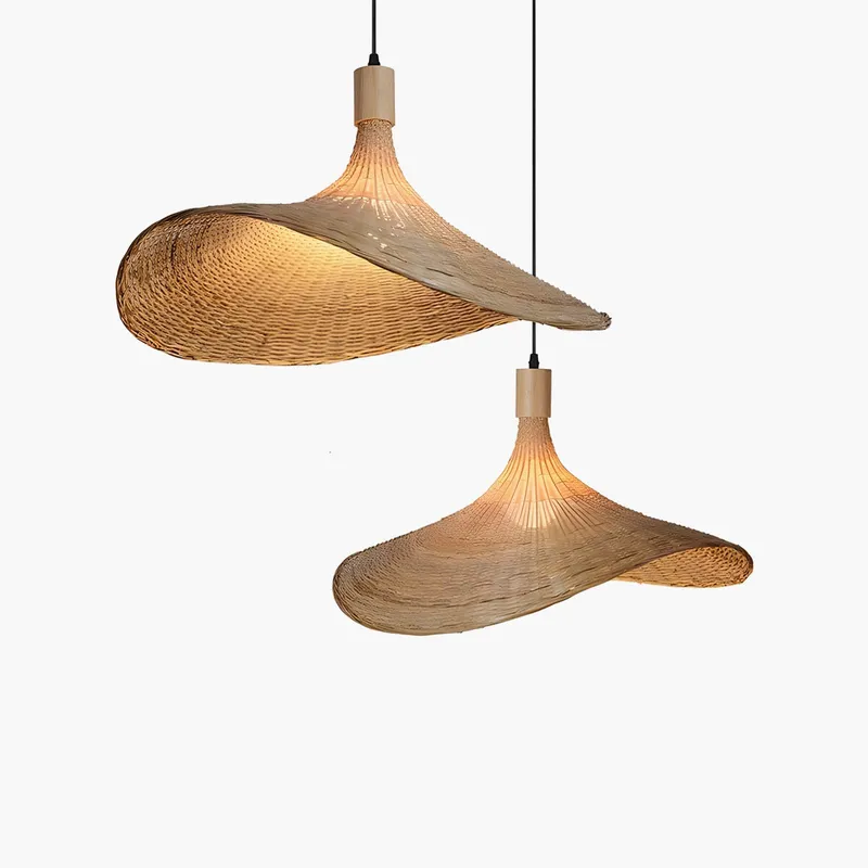 Antizer Ren Bamboo Pendant Lamp for Modern Spaces — Antizer Lighting LED Landscape Lights  