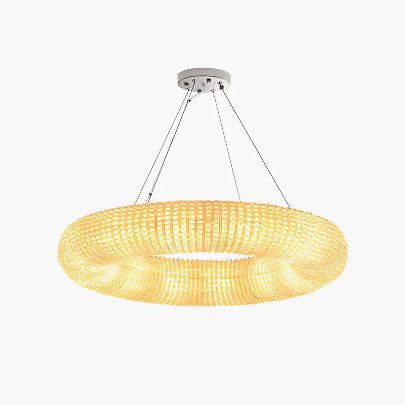 Antizer Riddle Round Crystal Led Ring Chandelier — Antizer Lighting LED Landscape Lights  