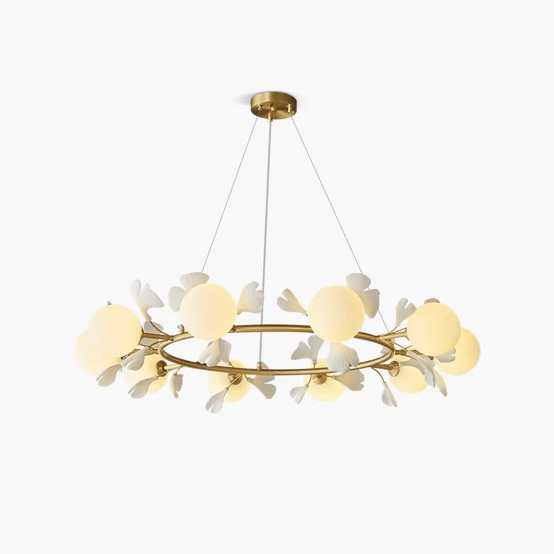 Antizer Evander Ginkgo Chandelier for Dining Area — Antizer Lighting LED Landscape Lights  
