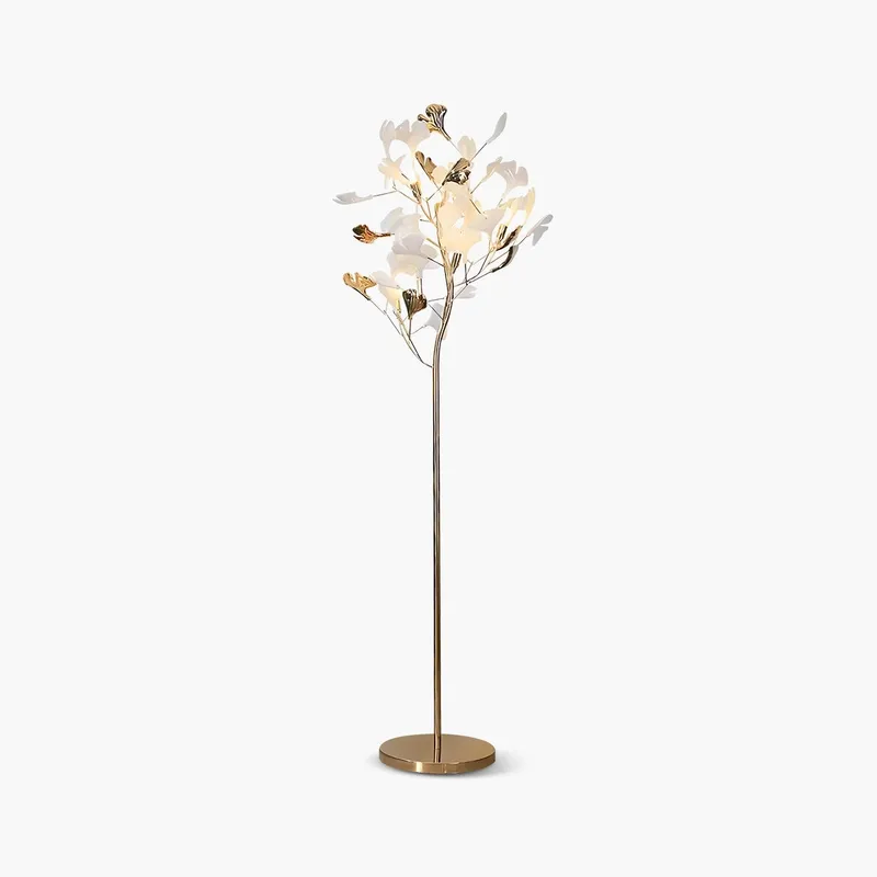 Antizer Ginkgo Leaf Floor Lamp for Living Room — Antizer Lighting LED Temporary & Work Lights  