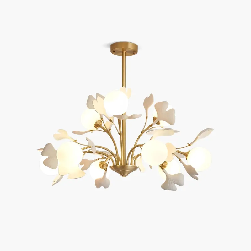 Antizer Thalassa Ginkgo Chandelier for Living Room — Antizer Lighting LED Landscape Lights  