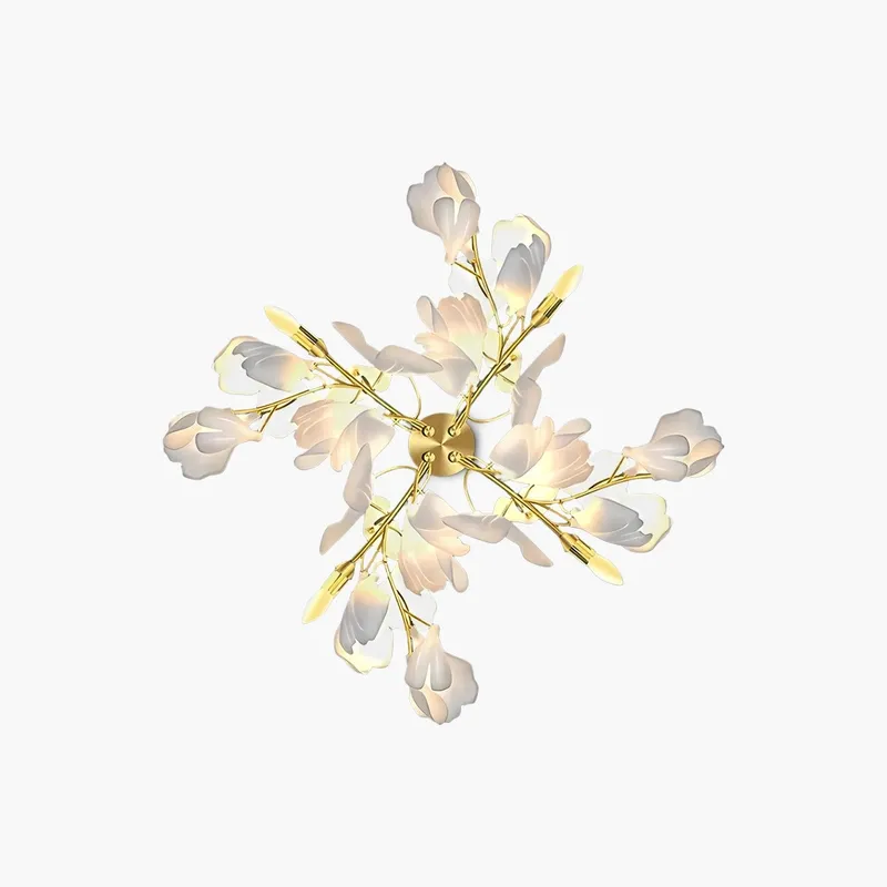 Antizer Ginkgo Flowers Wall Lamp for Living Room — Antizer Lighting LED Wall Lights  