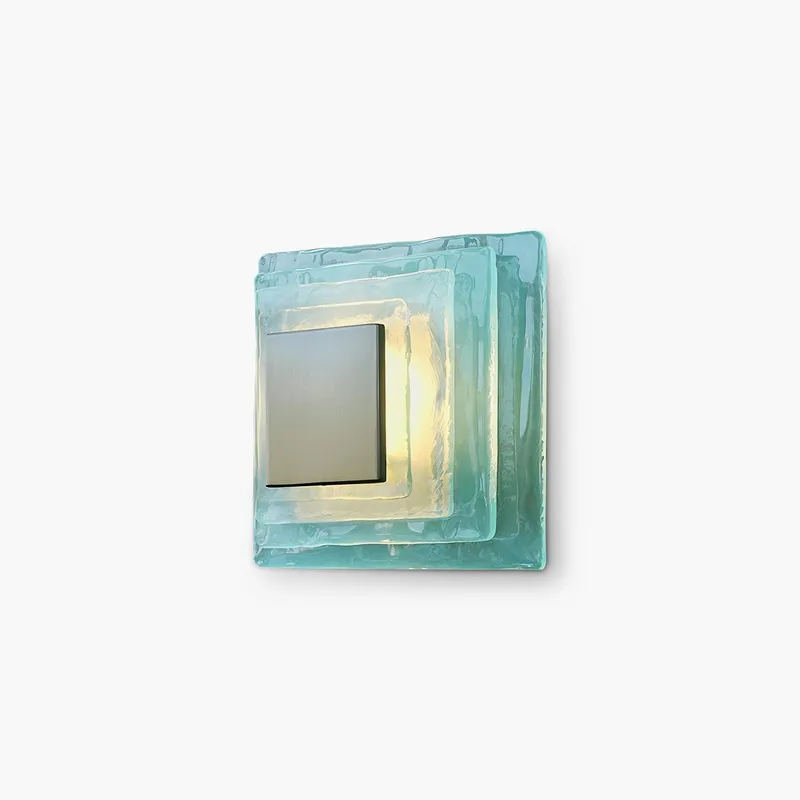 Antizer Italy Murano Water Ripple Glass Wall Lamp — Antizer Lighting LED Wall Lights  