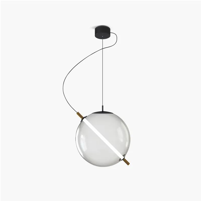 Antizer Nordic Round Glass Pendant & Table Light — Antizer Lighting LED Landscape Lights  