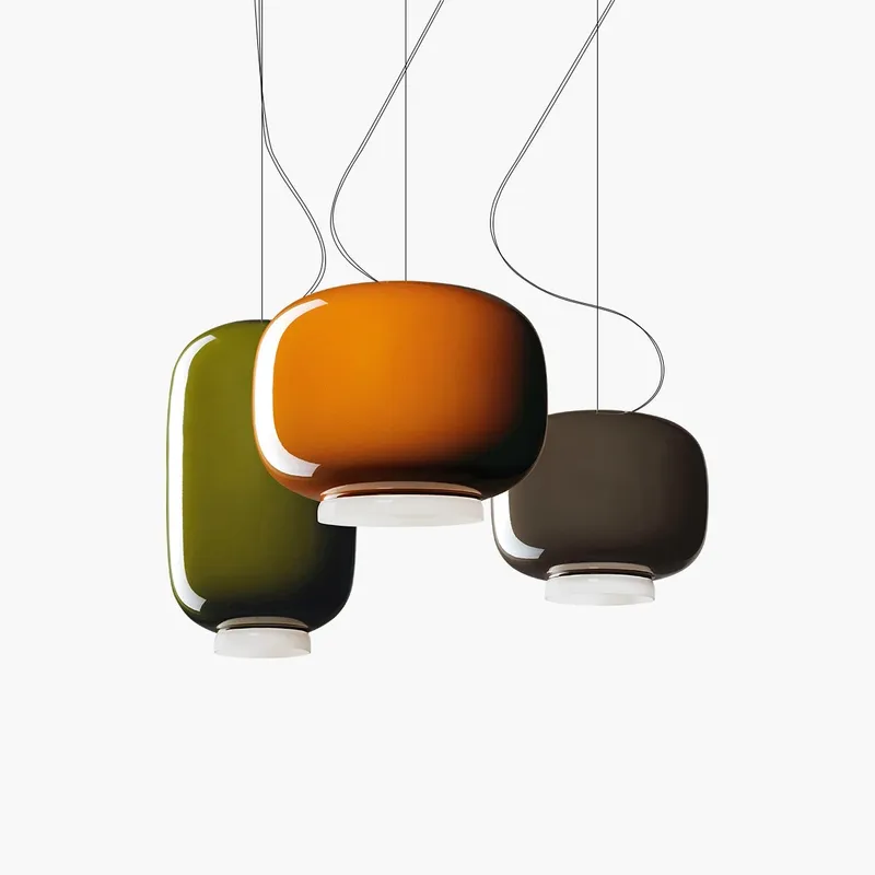 Antizer Modern Colored Glass Lantern Pendant Light — Antizer Lighting LED Landscape Lights  