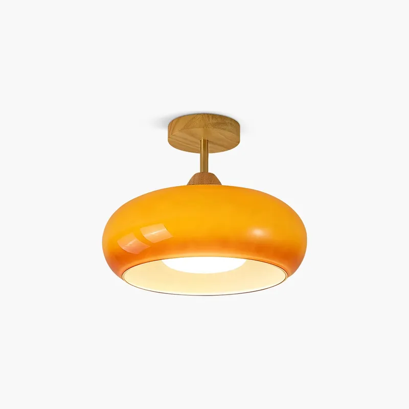Antizer Plafonnier Retro Glass Ceiling Lamp — Antizer Lighting LED Post Top Lights  