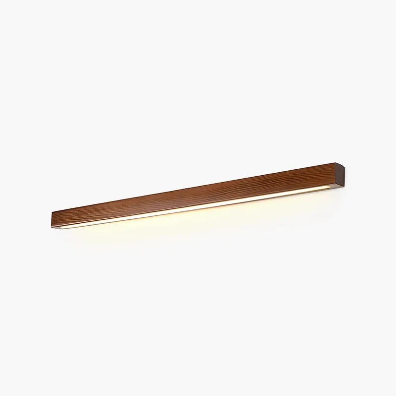 Antizer Arlo Linear Wood Wall Light for Hallway — Antizer Lighting LED Linear Lights  