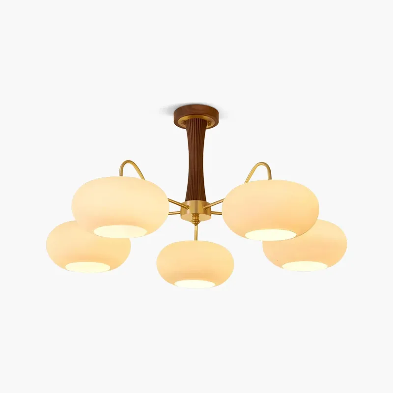 Antizer Brass Wooden Persimmon Chandelier — Antizer Lighting LED Landscape Lights  