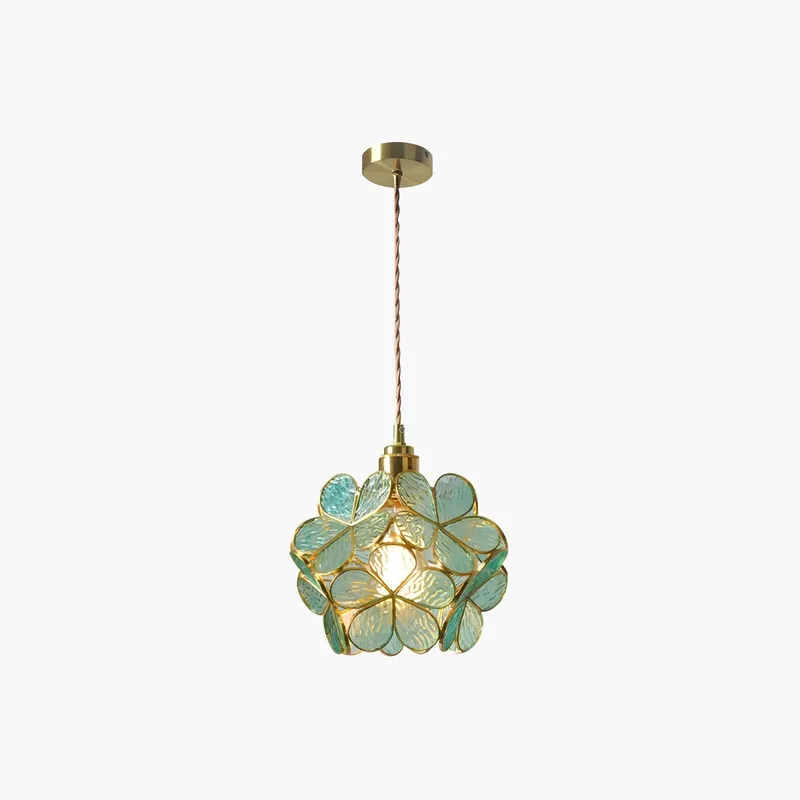Antizer Cherry Blossom Stained Glass Pendant Light — Antizer Lighting LED Landscape Lights  