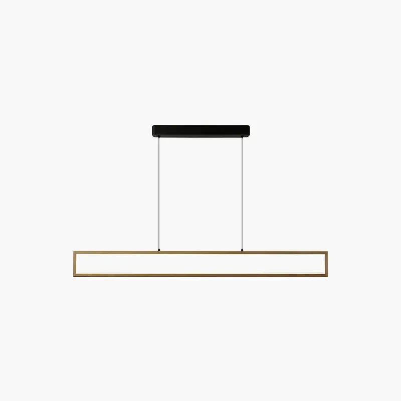 Antizer Vincent Matte Black Pendant Light for Dining Area — Antizer Lighting LED Linear Lights  3000K