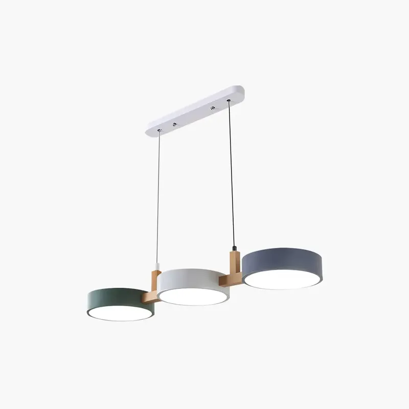 Antizer Rangeen Disc Splicing Pendant Light for Dining Room — Antizer Lighting LED Linear Lights  